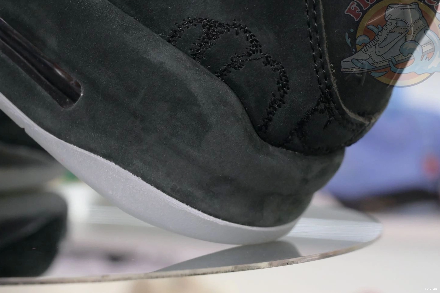 black kaws Jordan Air 4 Jordan 0217